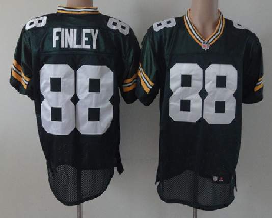 Green Bay Packers 88 Finley green Elite Nike jersey